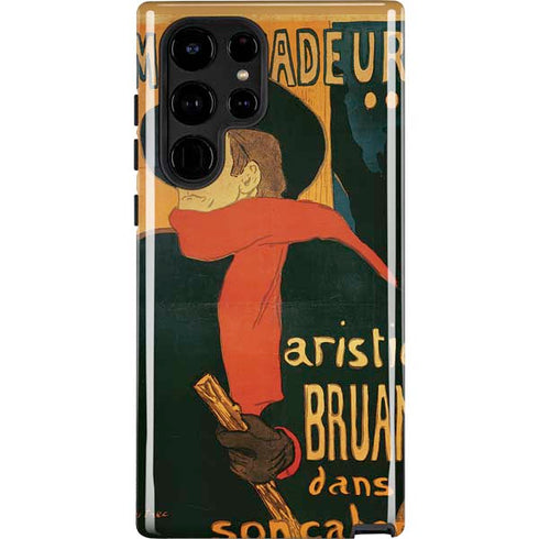 Henri Toulouse-Lautrec Ambassadeurs Aristide Bruant Galaxy S25 Ultra Impact Case