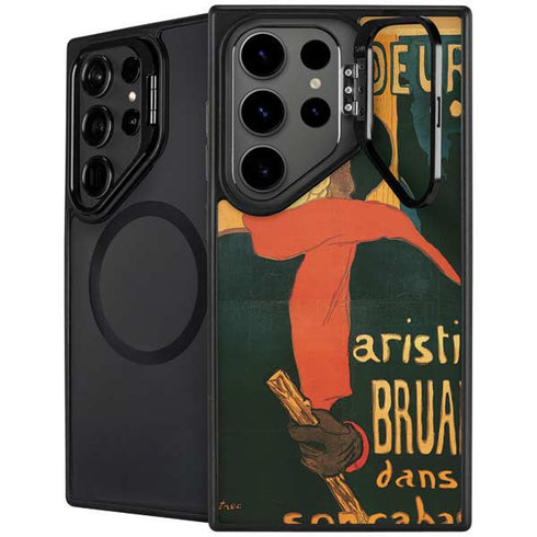 Henri Toulouse-Lautrec Ambassadeurs Aristide Bruant Galaxy S25 Ultra Kickstand Case