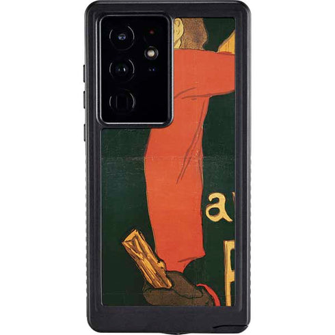 Henri Toulouse-Lautrec Ambassadeurs Aristide Bruant Galaxy S24 Ultra Waterproof Case
