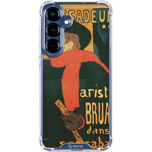 Henri Toulouse-Lautrec Ambassadeurs Aristide Bruant Galaxy S25 Plus Clear Case