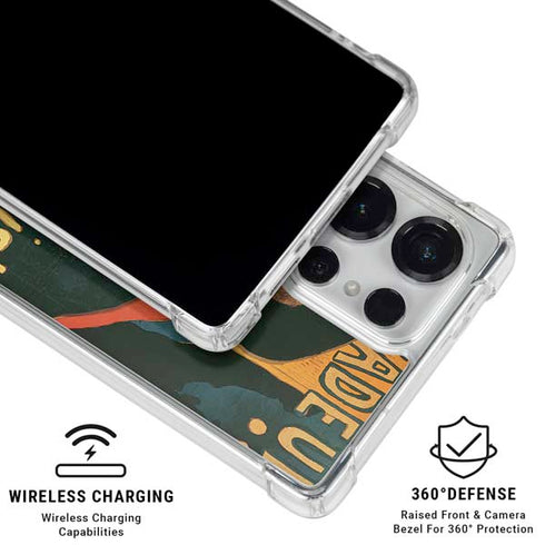 Henri Toulouse-Lautrec Ambassadeurs Aristide Bruant Galaxy S25 Ultra Clear Case