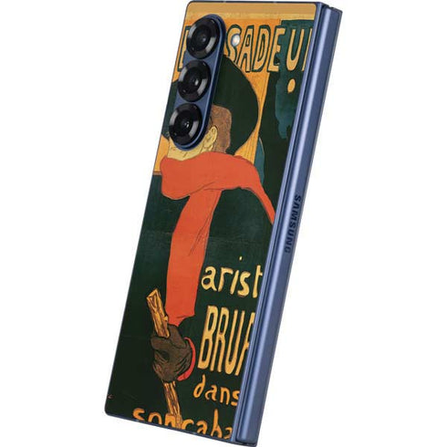 Henri Toulouse-Lautrec Ambassadeurs Aristide Bruant Galaxy Z Fold6 Skin