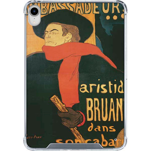 Henri Toulouse-Lautrec Ambassadeurs Aristide Bruant iPad 11th Gen (2025) Clear Case
