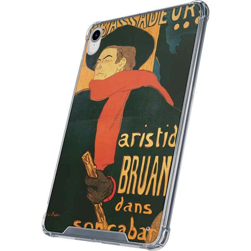 Henri Toulouse-Lautrec Ambassadeurs Aristide Bruant iPad 11th Gen (2025) Clear Case