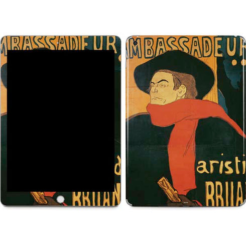Henri Toulouse-Lautrec Ambassadeurs Aristide Bruant Apple iPad Skin