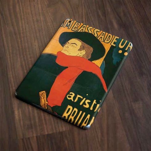 Henri Toulouse-Lautrec Ambassadeurs Aristide Bruant Apple iPad Skin