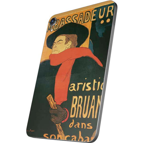 Henri Toulouse-Lautrec Ambassadeurs Aristide Bruant Apple iPad Mini Skin