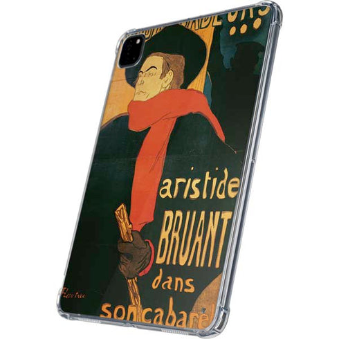 Henri Toulouse-Lautrec Ambassadeurs Aristide Bruant iPad Pro 11in (2024) Clear Case