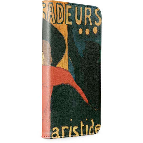 Henri Toulouse-Lautrec Ambassadeurs Aristide Bruant iPhone 15 Folio Case