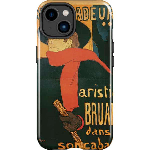 Henri Toulouse-Lautrec Ambassadeurs Aristide Bruant iPhone 15 Impact Case