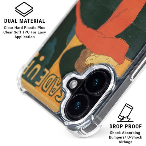 Henri Toulouse-Lautrec Ambassadeurs Aristide Bruant iPhone 16 MagSafe Case