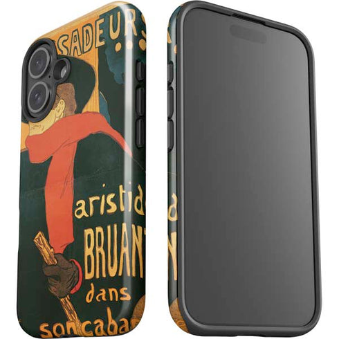 Henri Toulouse-Lautrec Ambassadeurs Aristide Bruant iPhone 16 Plus Impact Case