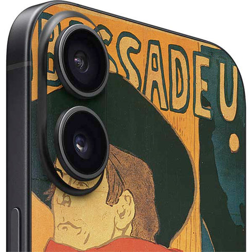 Henri Toulouse-Lautrec Ambassadeurs Aristide Bruant iPhone 16 Plus Skin