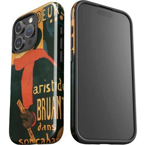 Henri Toulouse-Lautrec Ambassadeurs Aristide Bruant iPhone 16 Pro Impact Case