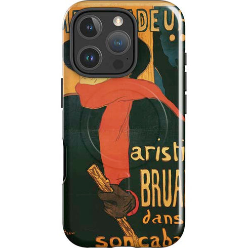 Henri Toulouse-Lautrec Ambassadeurs Aristide Bruant iPhone 16 Pro Magsafe Impact Case