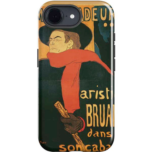 Henri Toulouse-Lautrec Ambassadeurs Aristide Bruant iPhone 16e Impact Case