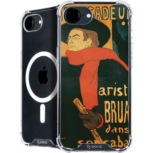 Henri Toulouse-Lautrec Ambassadeurs Aristide Bruant iPhone 16e MagSafe Case