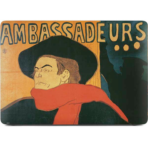 Henri Toulouse-Lautrec Ambassadeurs Aristide Bruant Apple MacBook Air Skin