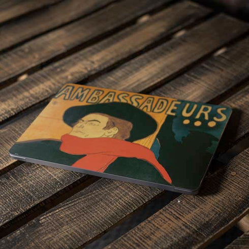 Henri Toulouse-Lautrec Ambassadeurs Aristide Bruant Apple MacBook Air Skin
