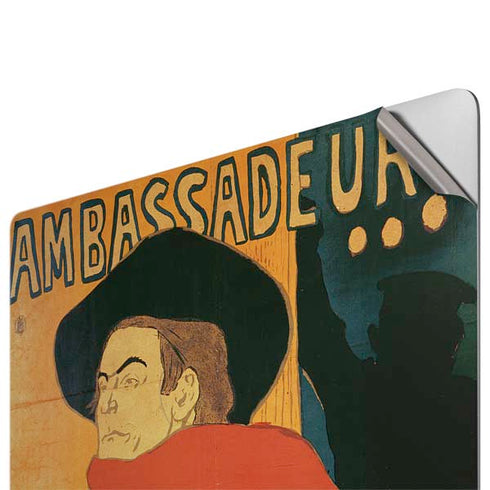 Henri Toulouse-Lautrec Ambassadeurs Aristide Bruant Apple MacBook Pro 16-inch Skin
