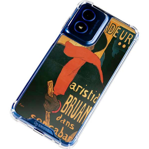 Henri Toulouse-Lautrec Ambassadeurs Aristide Bruant Moto G 5G (2024) Clear Case