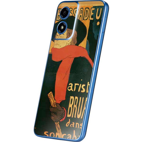 Henri Toulouse-Lautrec Ambassadeurs Aristide Bruant Moto G Play 4G (2024) Skin
