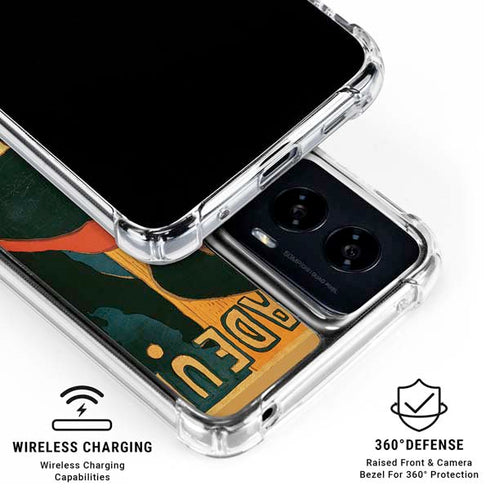 Henri Toulouse-Lautrec Ambassadeurs Aristide Bruant Moto G Power 5G (2024) Clear Case