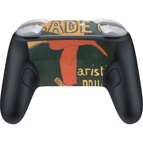 Henri Toulouse-Lautrec Ambassadeurs Aristide Bruant Nintendo Switch 2 (2025) Pro Controller Skin