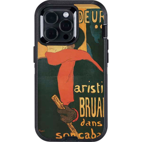 Henri Toulouse-Lautrec Ambassadeurs Aristide Bruant Otterbox Defender iPhone Skin