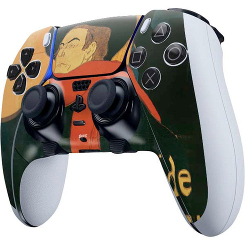Henri Toulouse-Lautrec Ambassadeurs Aristide Bruant PS5 DualSense Edge Pro Controller Skin
