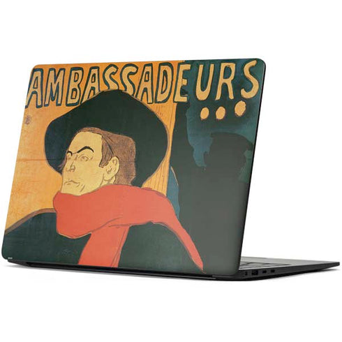 Henri Toulouse-Lautrec Ambassadeurs Aristide Bruant Surface Laptop 7 13.8in Skin
