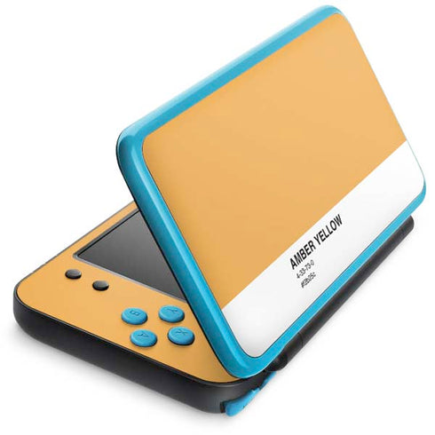 Amber Yellow Nintendo Skins