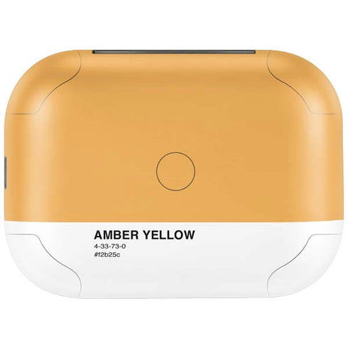 Amber Yellow Amazon Echo Buds Skin