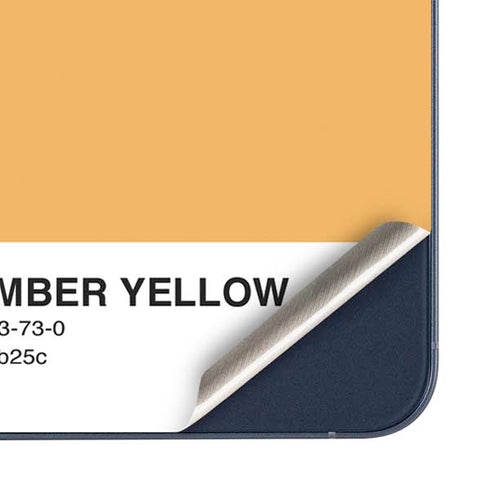 Amber Yellow Galaxy A35 5G Skin