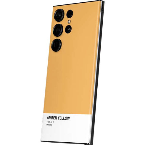 Amber Yellow Galaxy Skins