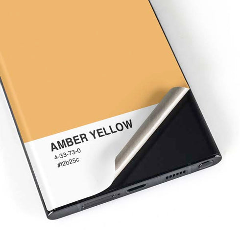 Amber Yellow Galaxy Skins