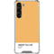 Amber Yellow Galaxy S24 FE Clear Case