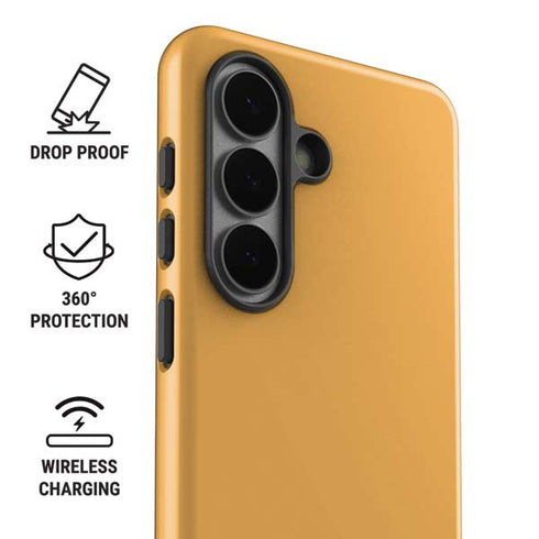 Amber Yellow Galaxy S26 Plus Impact Case