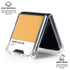 Amber Yellow Galaxy Z Flip6 Clear Case