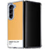 Amber Yellow Galaxy Z Fold5 5G Clear Case