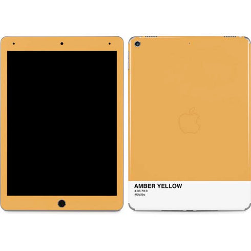 Amber Yellow iPad Skins