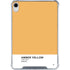 Amber Yellow iPad 11th Gen (2025) Clear Case
