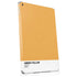 Amber Yellow Apple iPad Skin