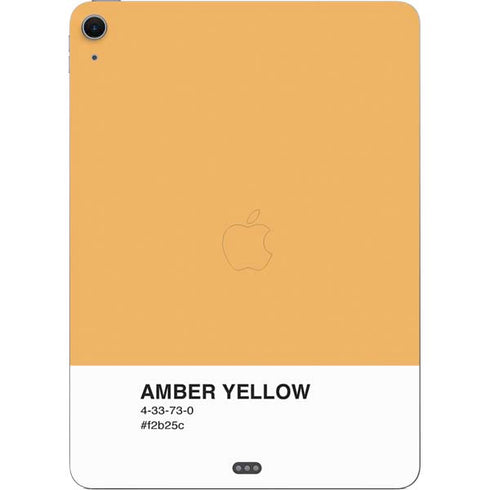 Amber Yellow Apple iPad Air Skin
