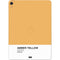 Amber Yellow Apple iPad Air Skin