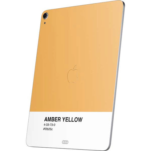 Amber Yellow Apple iPad Air Skin