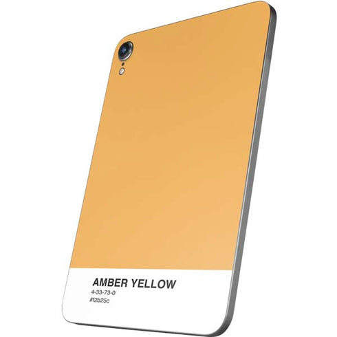 Amber Yellow Apple iPad Mini Skin