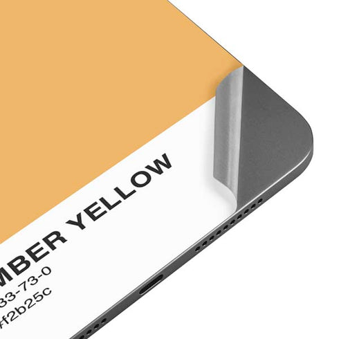 Amber Yellow Apple iPad Mini Skin