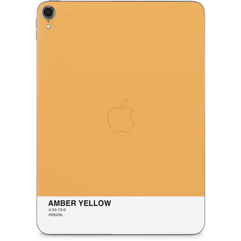Amber Yellow Apple iPad Pro Skin