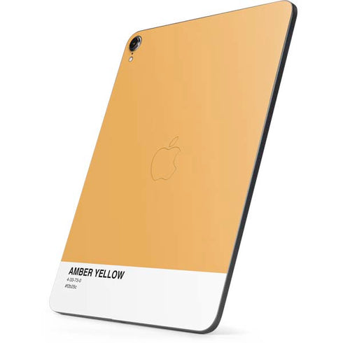 Amber Yellow Apple iPad Pro Skin
